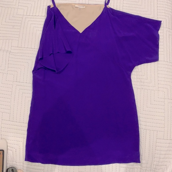 Lavender Brown silk dress - Picture 10 of 10